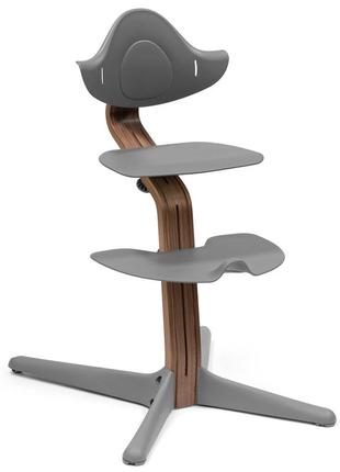 Стiльчик дитячий stokke® nomi®, кол. walnut grey (горіх сірий)8 фото