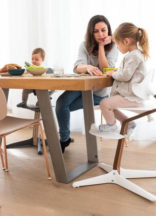 Стiльчик дитячий stokke® nomi®, кол. walnut grey (горіх сірий)5 фото