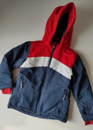 Куртка тепла зима осінь хлопчику мальчику 110 116 см. ріст  5 6 років lupilu1 фото