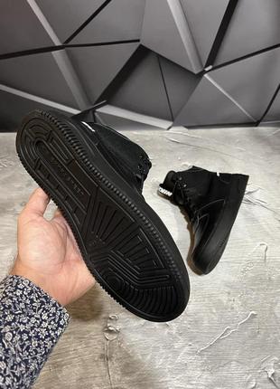 Зимние мужские ботинки nike black (мех) 41-42-43-44-452 фото