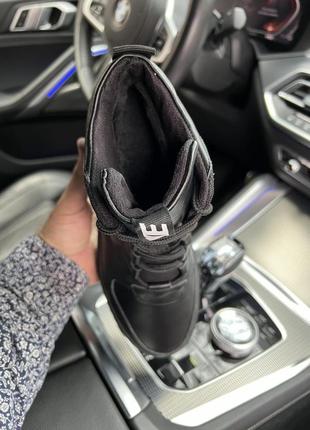 Зимние мужские ботинки nike black (мех) 41-42-43-44-453 фото