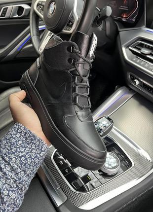 Зимние мужские ботинки nike black (мех) 41-42-43-44-459 фото