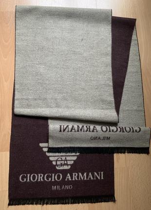 Шарф giorgio armani milano9 фото