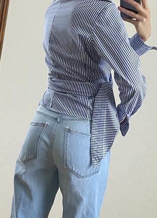Рубашка женская в полоску