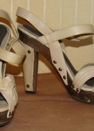 Босоножки кожаные, бразилия.