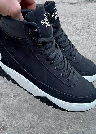 Мужские зимние кожаные кроссовки the north face
