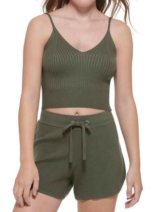 Army green calvin klein set discount