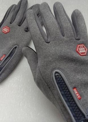 Молодежные перчатки перчатки водонепроницаемые термо сенсорные спортивные велосипедные лыжные