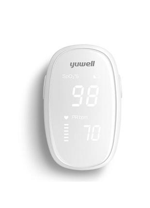 Пульсоксиметр xiaomi yuwell yx102 white2 фото