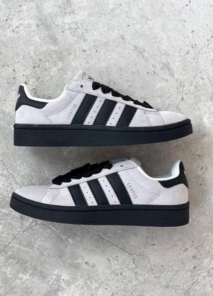 Кросівки adidas campus grey black