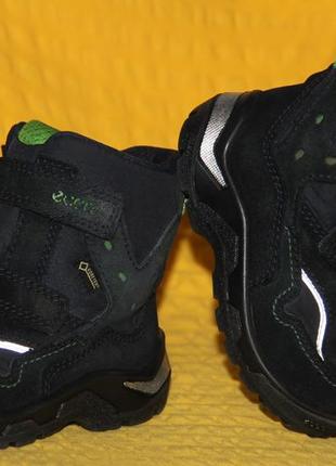 Ботинки, черевики, чоботи ecco gore-tex р.24 стелька 15 см