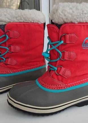 Зимние, надежные, комфортные сапоги sorel