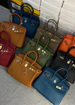 Cумка в стилі birkin hermes 25 см