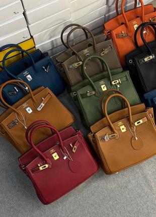 Cумка в стиле birkin hermes 25 см4 фото