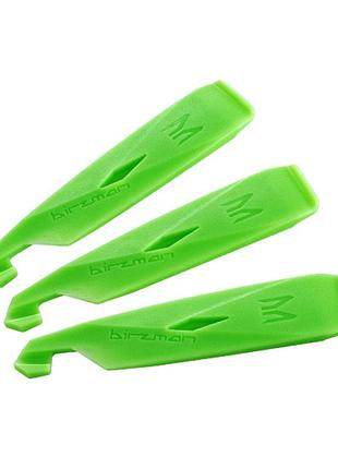 Бортировки birzman tire lever set, 3шт, зеленые лучшая цена с быстрой доставкой по украине лучшая цена с