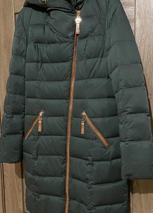 Тепла зимова жіноча куртка (пуховик) 😍1 фото