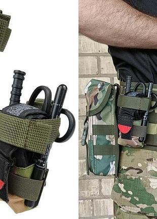 Подсумок под турникет мультикам (molle, cat, подсумок на разгрузку, жилет, рпс) военная тактическая разгрузка