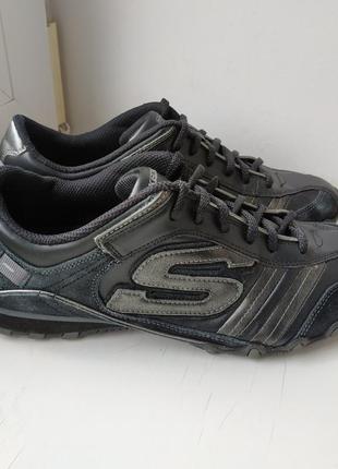 Кожаные кроссовки skechers 39р. 27 см.3 фото