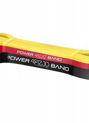 Еспандер-петля (гумка для фітнесу і спорту) 4fizjo power band 3 шт 2-17 кг 4fj0062