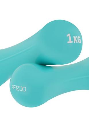 Гантели виниловые 2x1 кг 4fizjo 4fj0190 для дома и спортзала лучшая цена с быстрой доставкой по украине