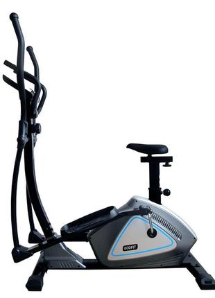 E-607ea|орбитрек магнитный с сидением ecofit лучшая цена с быстрой доставкой по украине