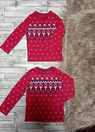 Новорічні светри family look 1-2, 3-4 роки