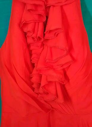 Платье красное в пол8 фото