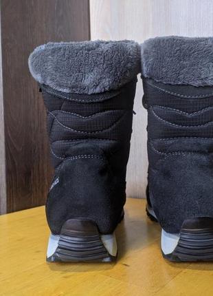 Meindl gore-tex - зимние кожаные водонепроницаемые ботинки5 фото