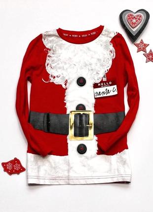 Кофта, реглан, лонгслів новорічний санта tu 6 років