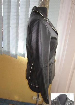Легенька жіноча шкіряна куртка-піджак tcm. лот 8865 фото