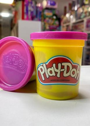 Пластилин в баночке play-doh сливовый hasbro2 фото