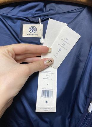 Tory burch sport пуховик оригинал женский7 фото