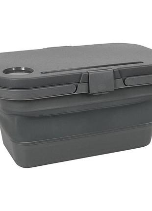 Кошик складаний bo-camp foldable box with table top 17l grey (6303695) легка та міцна конструкція 450х270х240