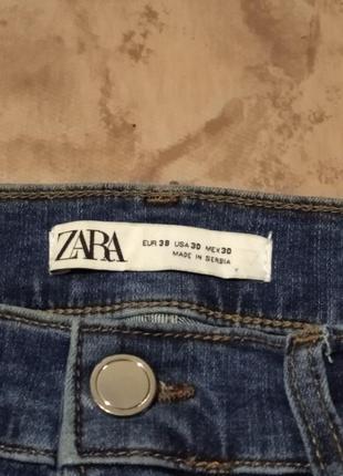 Джинсы zara размер eur 384 фото