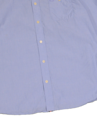 Fred perry сорочка 2 в 1  від  брендова оригінал синя голуба однотонна3 фото