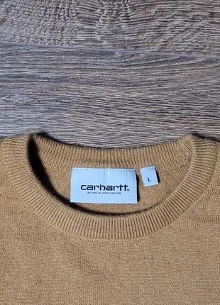 Шерстяной свитер carhartt.2 фото