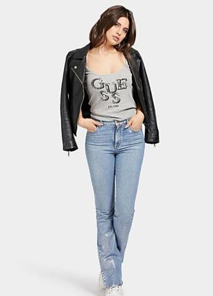 Майка топ боди футболка guess4 фото