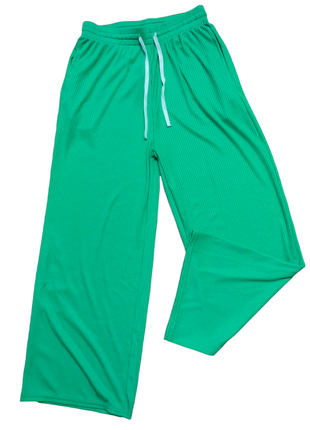 Легкі штани, зеленого кольору
