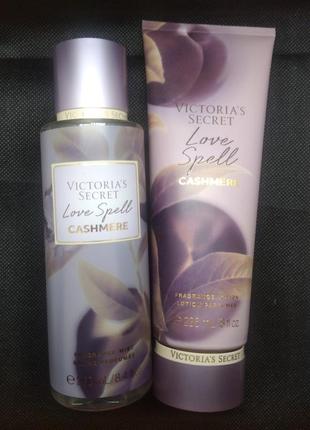 Оригінальний набір love spell cashmere victoria's secret