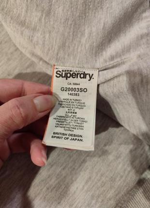 Бомбер, тепла кофта на блискавці, олімпійка superdry.9 фото