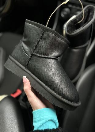 Натуралка зимние угги замша н ❄ натуральная кожа уггі шкіра на меху платформа