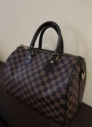 Сумка louis vuitton speedy коричнева1 фото