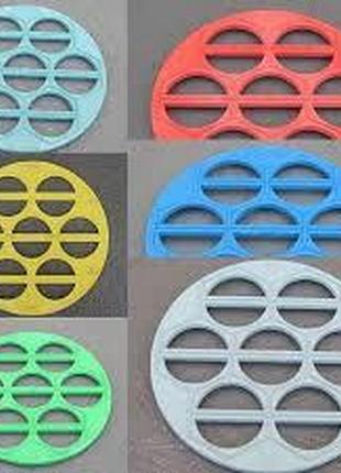 Форма для виготовлення вареників пластикова діаметр 25 см4 фото