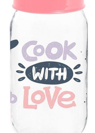 Банка herevin jar-cook with love 1 л (171541-074)