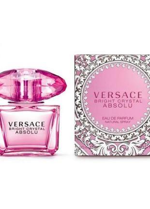 Тестер парфюмированная вода versace bright crystal absolu 90ml1 фото