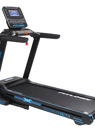 Беговая дорожка электрическая складная fitlogic t16c для дома и спортзала с нагрузкой до 130 кг лучшая цена с