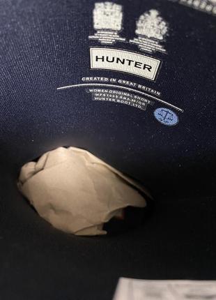 Hunter резиновые сапоги, резинки оригинал 38,39р8 фото