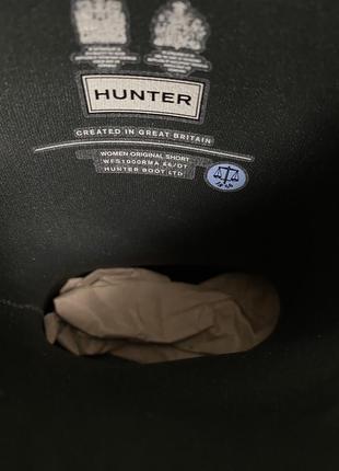 Hunter резиновые сапоги, резинки оригинал 37,38р6 фото