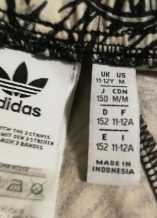 Adidas,фирменные лосины на девочку7 фото