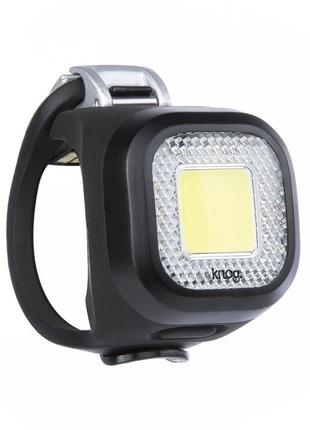 Мигалка передняя для велосипеда knog blinder mini chippy front 20 lumens black универсальная, 800 м, р.40x29